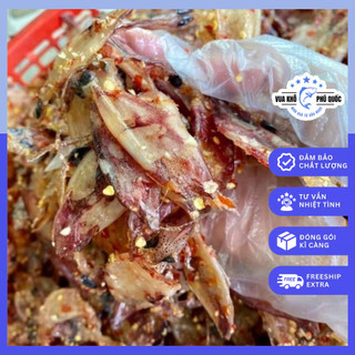 Khô mực tẩm mắm nhĩ ớt tỏi mực cơm khô dẻo tẩm ướp gia vị thơm ngon
