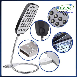 Đèn Led 28 Bóng Siêu Sáng Để Bàn Nguồn USB Thân Hợp Kim Uốn Dẻo
