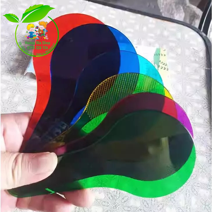 Thẻ pha màu bằng mica