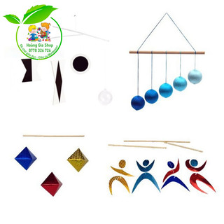 Bộ chuyển động kích thích thị giác cho trẻ sơ sinh Munari, Gobby, Bát diện, Vũ công