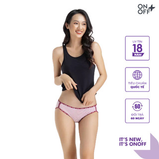 Clearance sale | Quần lót nữ ONOFF kiểu hipster chất liệu Cotton USA mềm mịn - H16BU20075