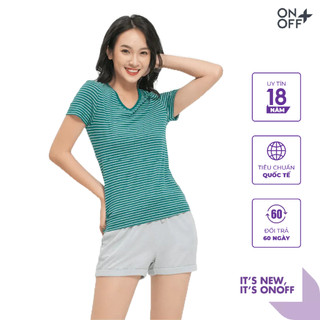 Clearance sale | Áo thun nữ ONOFF Dri-balance trẻ trung, co giãn đa chiều - H16TS19024