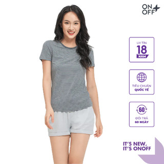 Clearance sale | Áo thun nữ ONOFF trẻ trung, co giãn đa chiều - H16TS19023
