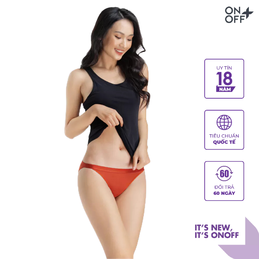 Clearance sale | Quần lót nữ ONOFF chất liệu Tencel thấm hút 1 chiều thoải mái, tự tin - H16BU20054