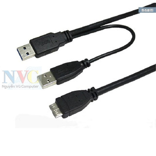 Dây cáp SATA 3 to USB 3.0+USB 2.0