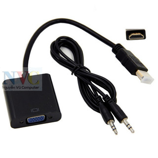 Cáp chuyển đổi hdmi to vga, vga to hdmi 20cm