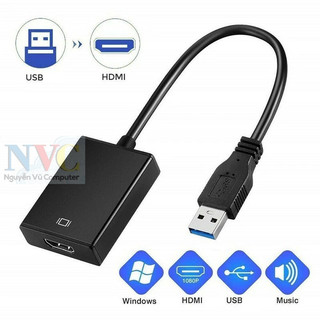 Đầu chuyển đổi usb sang hdmi , đầu chuyển đổi usb sang vga