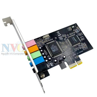 Card âm thanh chuyển pci-express to sound 5.1 6-channels 3d digital audio chipset cmi8738