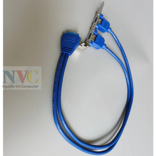 Cáp nối mở rộng tốc độ cao 20 pin sang đầu usb 3.0