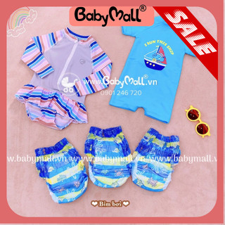 Tã Bỉm Bơi 𝗧𝗿𝗼𝗽𝗶𝗰𝗙𝗶𝘀𝗵 chống thấm nước  Size S M L loại lẻ 1/3/6/10 miếng