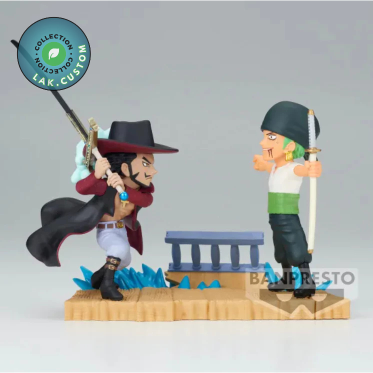 WCF MIHAWK VS ZORO VẬN ĐỘNG - WCF ONE PIECE LOG STORIES