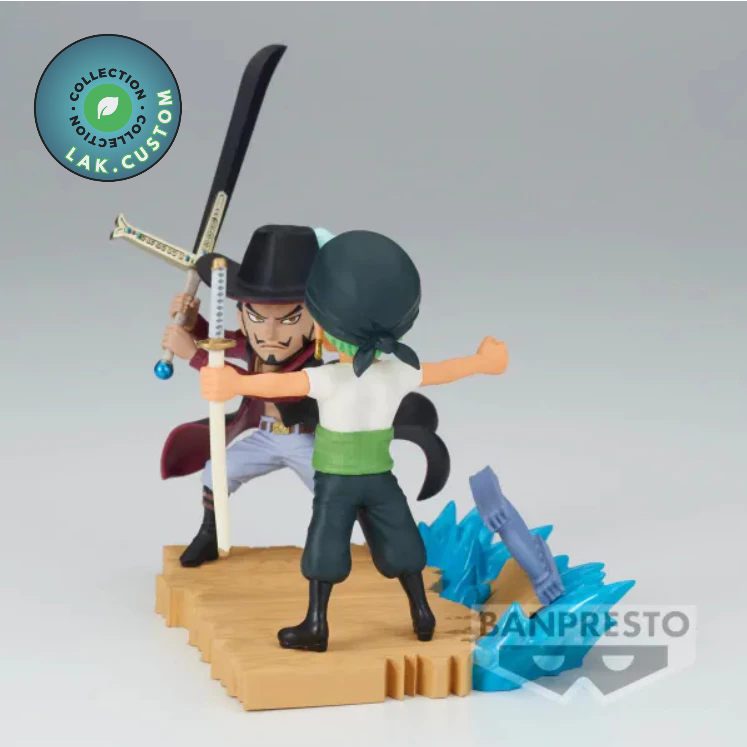 WCF MIHAWK VS ZORO VẬN ĐỘNG - WCF ONE PIECE LOG STORIES