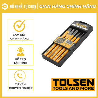 Đục dùi 5 cây công nghiệp tolsen 25091 - CHÍNH HÃNG