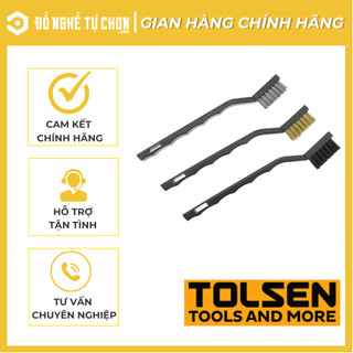 Bàn chải sắt bộ 3 món TOLSEN 32059 - CHÍNH HÃNG