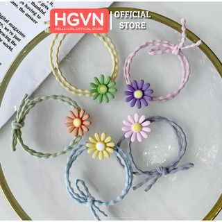 Chun buộc tóc, dây buộc tóc hoa thời trang #cb107 #102