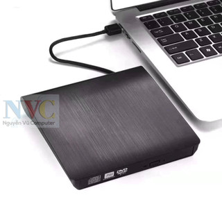 Ổ đọc ghi đĩa CD DVD rời gắn ngoài qua cổng USB 3.0 cho laptop, PC, máy Mác