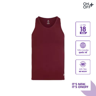 Clearance sale | Áo tanktop nam ONOFF chất liệu Cotton Compact mềm mịn - H17TT17120