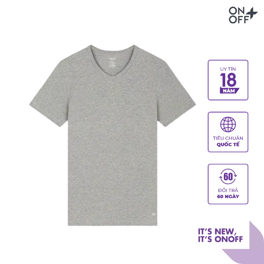 Clearance sale | Áo T-shirt nam ONOFFF mềm mịn, thấm hút vượt trội - H17TS17025