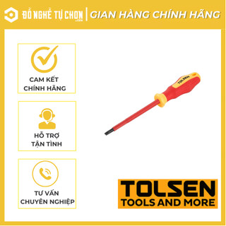 Tua vít cách điện tolsen 6.5" x 150mm tolsen - ts38003 - chính hãng