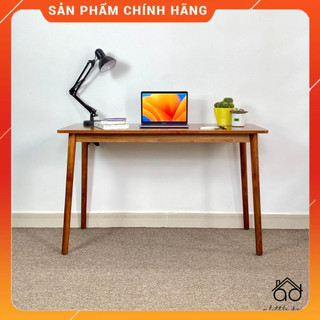 Bàn làm việc màu nâu cánh gián siêu đẹp a little decor - bàn làm việc, bàn học sinh, bàn văn phòng gỗ tự nhiên 100%