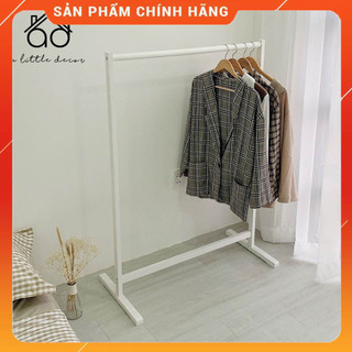 Giá treo quần áo màu trắng - a little decor - giá treo quần áo tiện lợi - giá treo quần áo láp ráp siêu gọn nhẹ