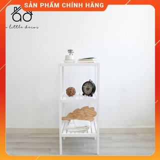 Kệ gỗ tab đầu giường 3 tầng MÀU TRẮNG siêu đẹp A Little Decor - Kệ gỗ đầu giường 3 tầng tự lắp ráp - Kệ gỗ decor giá tốt