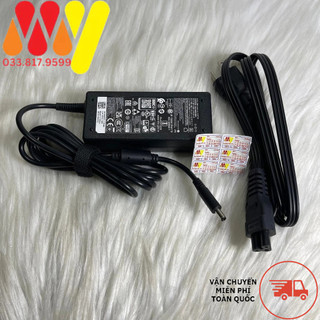 Sạc Laptop Dell 19.5v - 2.31a - 45w - Adapter Tặng Kèm dây nguồn XPS 13 Inspiron 5452 5455 5458 5459