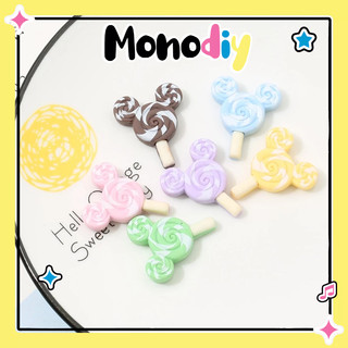 Charm slime - Charm trang trí kẹo hình đầu Mickey dễ thương
