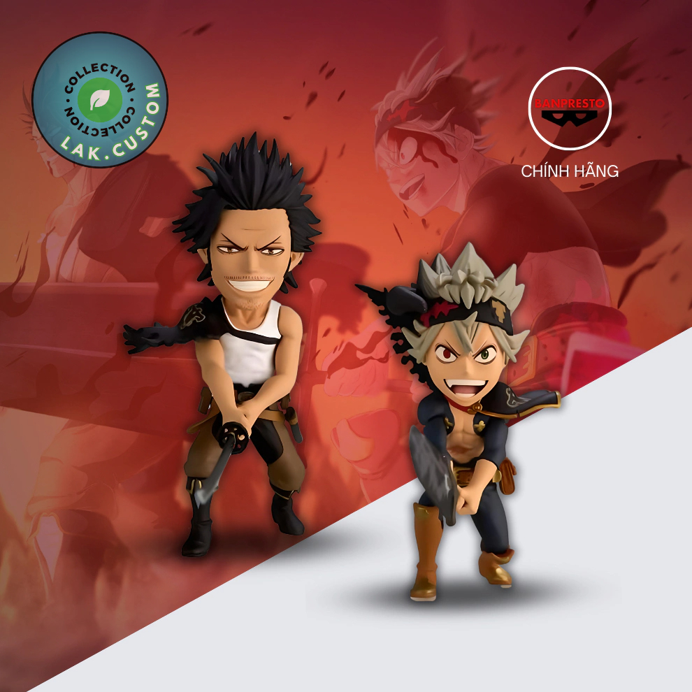 WCF JUMP ASTA, YAMI | MÔ HÌNH WCF BLACK CLOVER