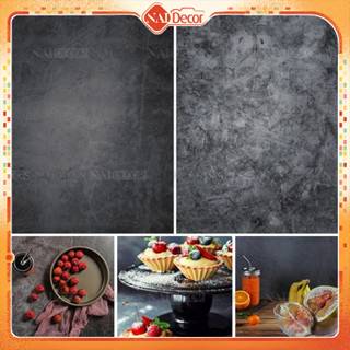 Phông Nền Xi Măng Màu Tối Nai Decor Chụp Ảnh Sản Phẩm (In 3D 2 mặt) – BG-04