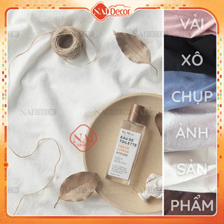Vải xô Nai Decor dùng làm phông nền chụp ảnh (nhiều màu)