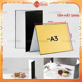 [Hỏa Tốc][Phụ kiện chụp ảnh] Tấm hắt sáng Gập - Hình Chữ Nhật kHỔ A3