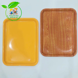 Khay nhựa phíp màu 19.5x26.5cm