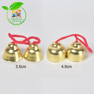 Cặp chuông đồng cảm ứng - Bells with ribbon