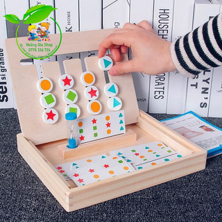 Trò chơi toán học 4 màu có đồng hồ - Four color game