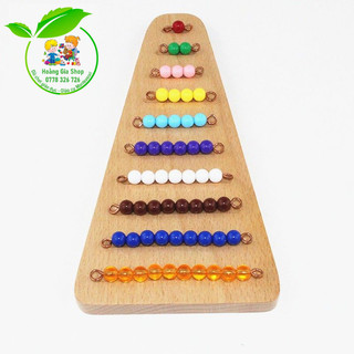 Khay bậc thang chứa hạt cườm - Colored Bead Stairs with Tray