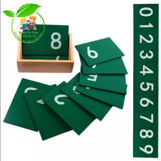 Hộp số cát nhám - Sandpaper Numbers with Box
