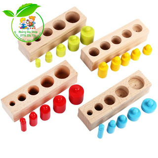 Bộ trụ có núm màu mini