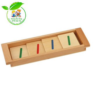 Giới thiệu hệ thập phân bằng gỗ - Wood Introduction to Decimal Symbol