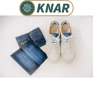 Giày Da Nam Kiểu Dáng Sneaker Chất Liệu Da Bê Nhập Khẩu Cao Cấp Thương Hiệu KNAR (SP434-GARDER)
