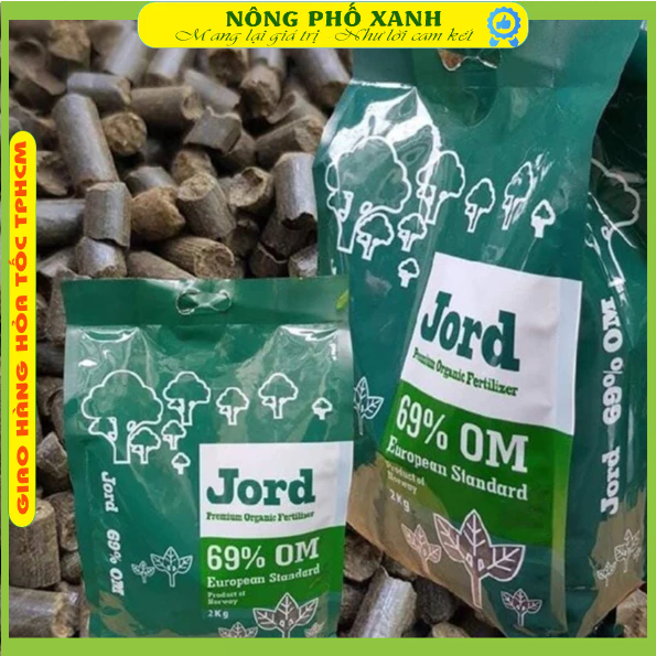  Phân Hữu Cơ Tan Chậm Jord Cá Hồi NaUy nhiều trọng lượng cung cấp hữu cơ cho bộ rễ mạnh và tàn dày bonsai mai vàng 