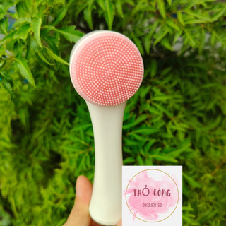 Cọ Rửa Mặt 2 Đầu Massage Mặt