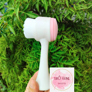 Cọ rửa mặt 2 đầu massage mặt
