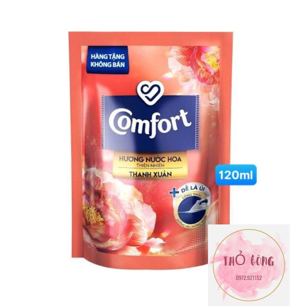 Nước xả vải Comfort 120ml - Cho da Nhạy Cảm / Thanh Xuân- hàng Tặng