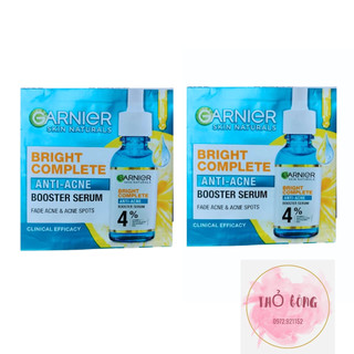 Dưỡng Chất giảm Mụn Sáng Da dành cho da dầu mụn Garnier 1.5ml- Mẫu thử