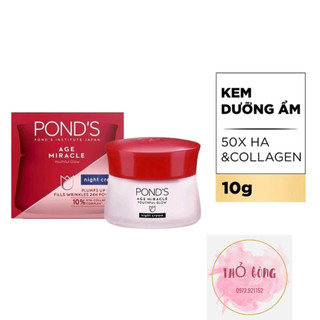 Kem dưỡng trắng da ngừa lão hóa ban đêm ponds age night cream 10g- hũ mini