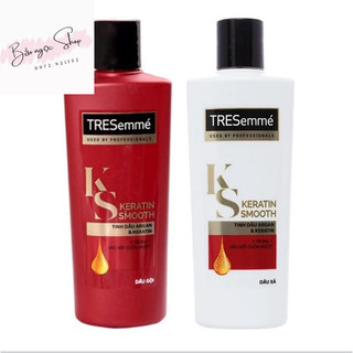 Dầu gội/ xả tresemmé keratin smooth 140g- hàng tặng