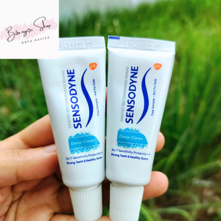 Kem đánh răng làm sạch sâu giúp ngừa sâu răng Sensodyne Deep Clean 18g- Hàng Tặng Không Bán