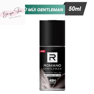 Lăn khử mùi Romano Gentleman khô thoáng vượt trội 50ml