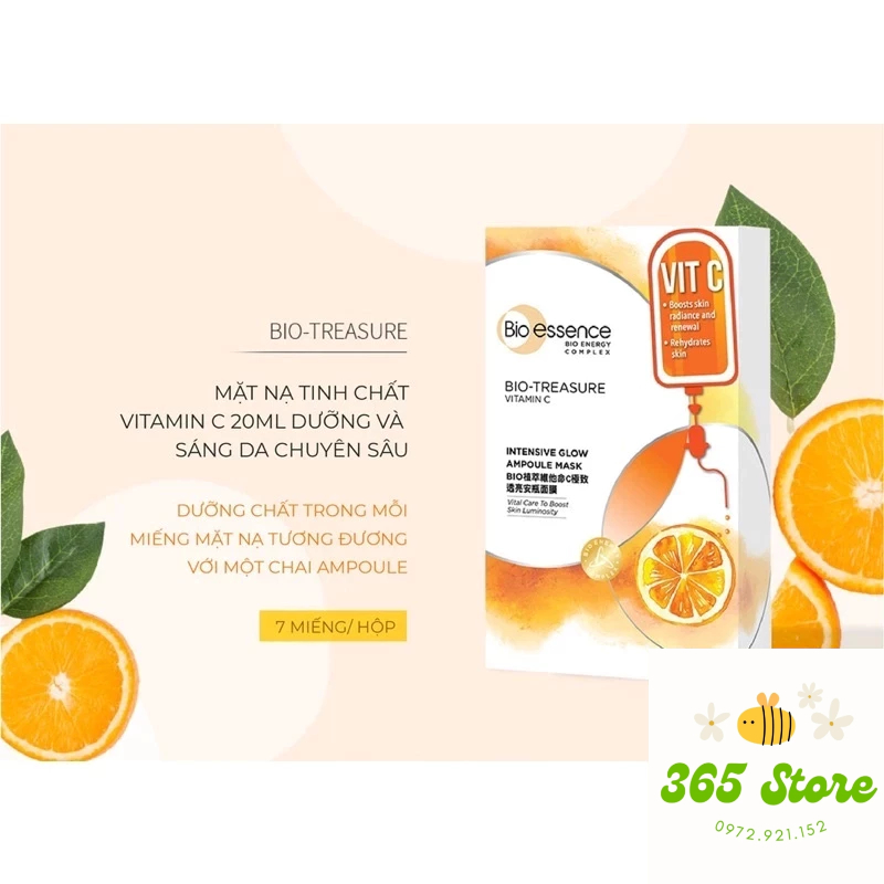Mặt Nạ trẻ hóa da/Dưỡng Ẫm Bio Essence 20ml